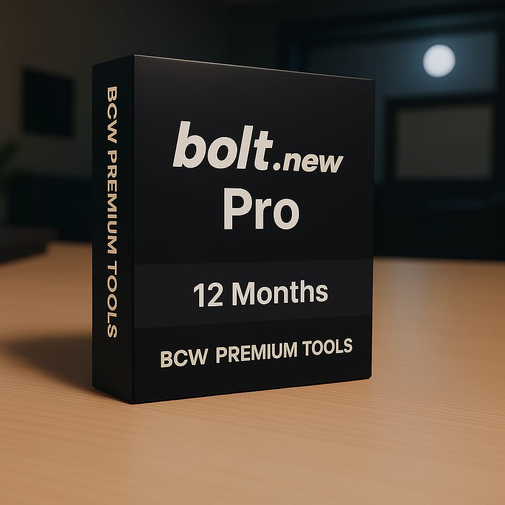 Bolt Pro – 1 Year Subscription